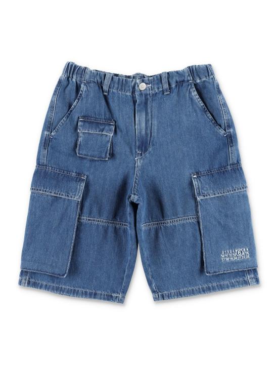25SS [주니어] MM6 메종마르지엘라 쇼츠/버뮤다 M60745MM04S M601 Denim