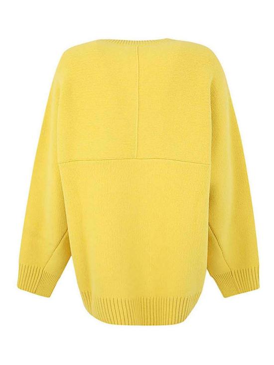  랑방 긴팔 티셔츠 RWPO0003K400A23801 Yellow - LANVIN