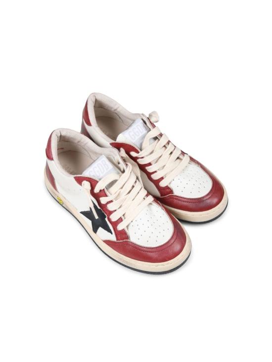 25SS [키즈] 골든구스 슈즈 GYF00439 F00679210435 White red black - GOLDEN GOOSE