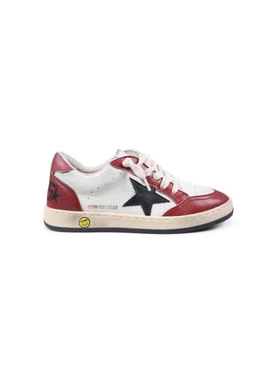 25SS [키즈] 골든구스 슈즈 GYF00439 F00679210435 White red black - GOLDEN GOOSE