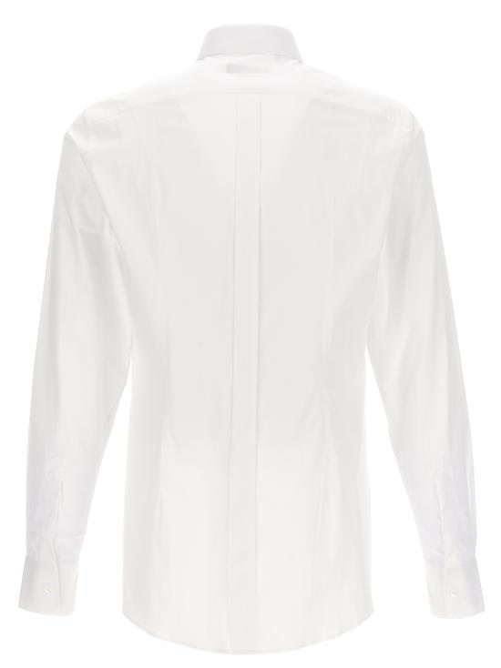 26FW 돌체앤가바나 스트레치 포플린 골드티 G5EJ0TGG826W0800 White - DOLCE & GABBANA