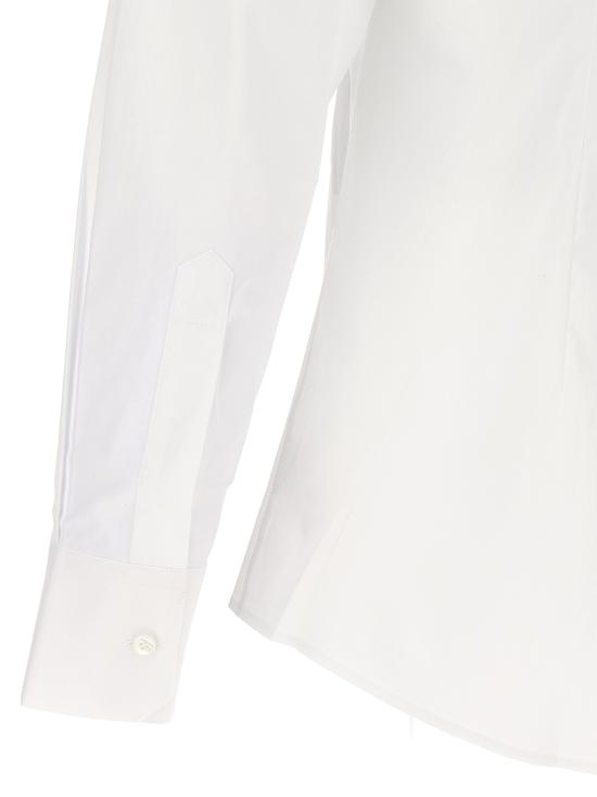 26FW 돌체앤가바나 스트레치 포플린 골드티 G5EJ0TGG826W0800 White - DOLCE & GABBANA
