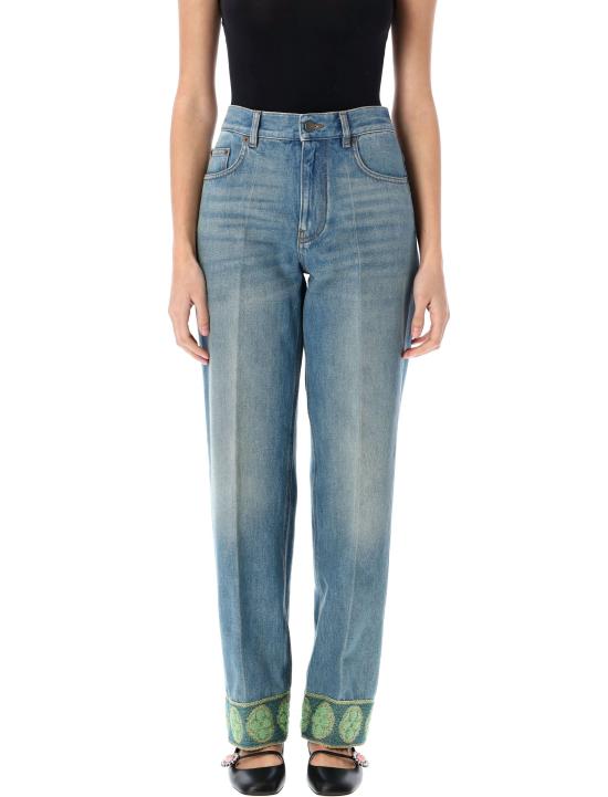 25SS 발렌티노 가라바니 데님 팬츠 6B3DD18X94V 558 MEDIUM BLUE