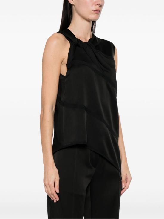 25SS 질샌더 민소매 티셔츠 J01NC0162J76018001 Black - JIL SANDER