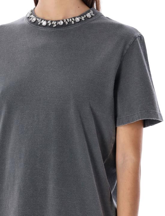 25SS 골든구스 반팔 티셔츠 GWP01220P000670 60318 Antracite - GOLDEN GOOSE