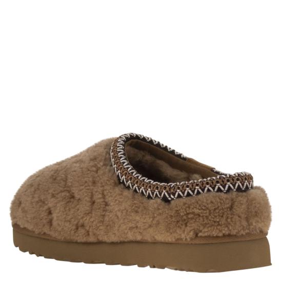 25FW 어그 맥시 컬리 타스만 슬리퍼 1158356 CHESTNUT DOM - UGG