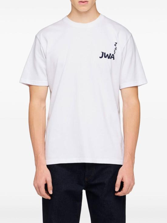 25SS JW앤더슨 반팔 티셔츠 JT0271 PG1510001 White - JW ANDERSON