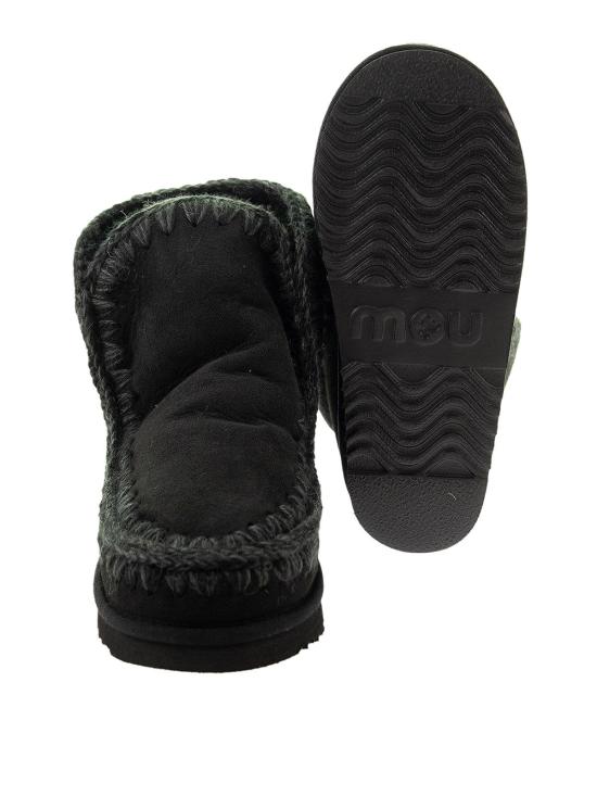 25FW 모우 에스키모 18 스티티 앵클 부츠 MUFW101050ABKBK Black - MOU