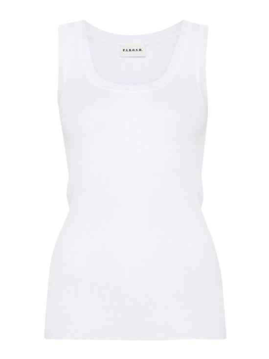 24FW 파로쉬 민소매 티셔츠 D540712CIPRIA24002 White