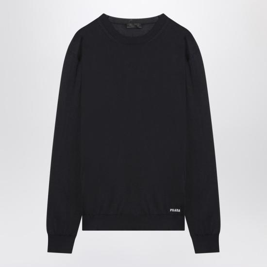  프라다 긴팔 티셔츠 UMB927OOO16AI Blue