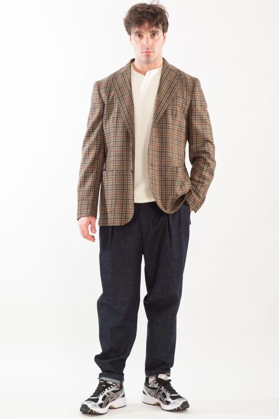  비아지오 산타니엘로 수트 자켓 Q3387H G797 15F Brown - BIAGIO SANTANIELLO