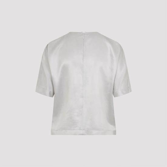 25SS 조르지오 아르마니 블라우스 GW000790TE13750 BLUE - GIORGIO ARMANI