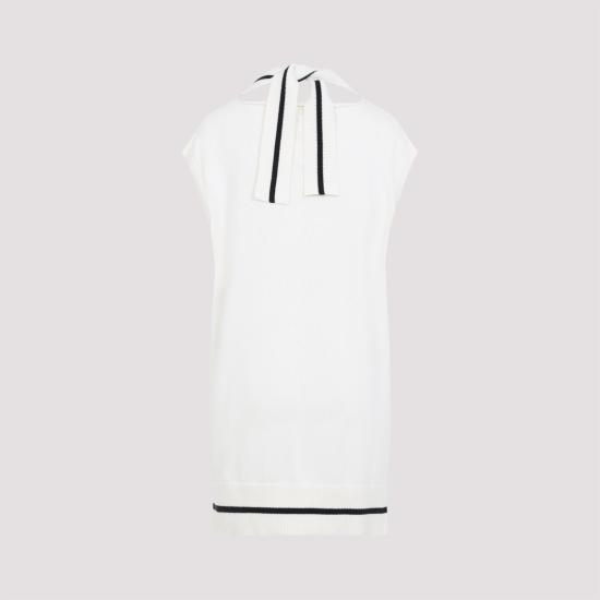 25SS MM6 메종마르지엘라 숏 원피스 S52DA0060M13085 WHITE - MM6 MAISON MARGIELA