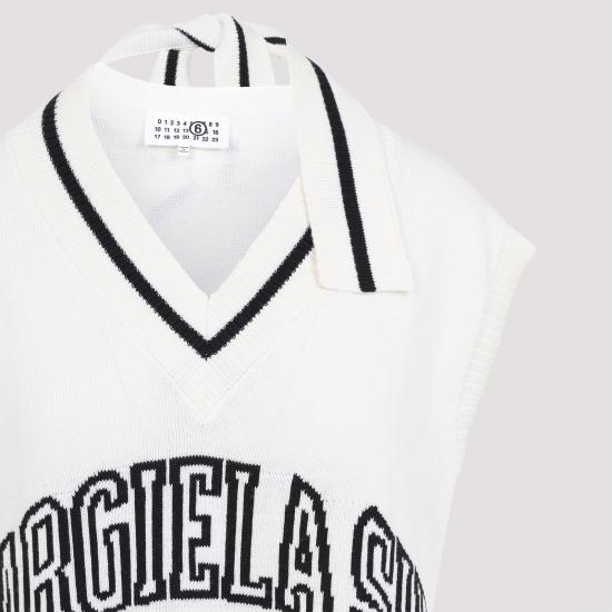 25SS MM6 메종마르지엘라 숏 원피스 S52DA0060M13085 WHITE - MM6 MAISON MARGIELA