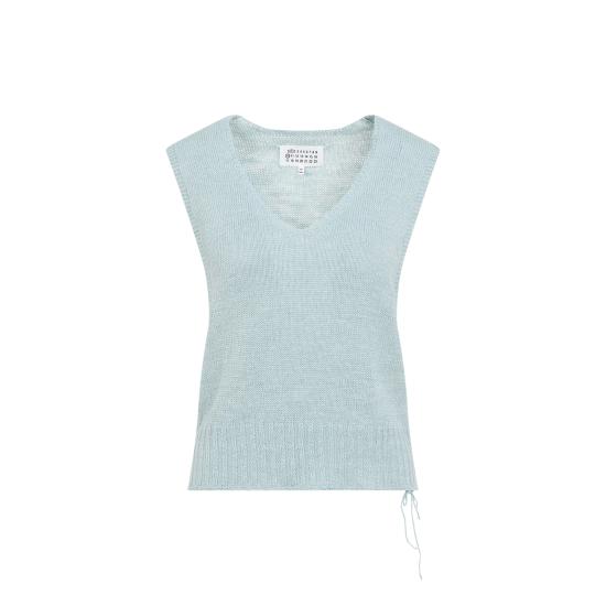 25SS 마르지엘라 민소매 티셔츠 S51FB0078M13099 BLUE