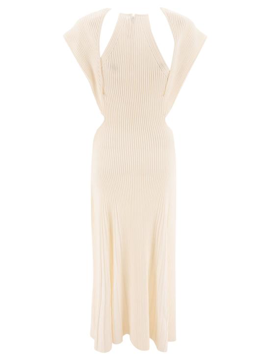 24FW 끌로에 롱 원피스 C24UMR01520107 White - CHLOE