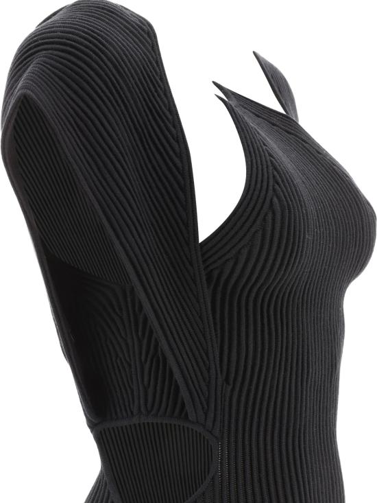 24FW 끌로에 롱 원피스 C24UMR01520001 Black - CHLOE