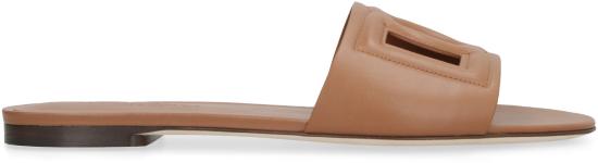  돌체앤가바나 뮬/슬리퍼 CQ0436AY329 81236 brown - DOLCE & GABBANA