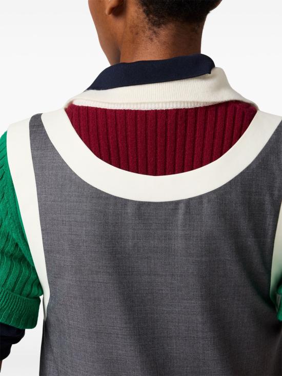 25SS 미우미우 숏 원피스 MF5647SOOO11RF F0480 Ardesia - MIU MIU