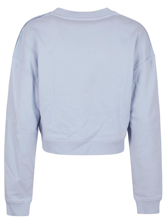 25SS 발망 스웨터 EF1JQ002BB02 SOY BLEU PALE BLANC BLUE - BALMAIN