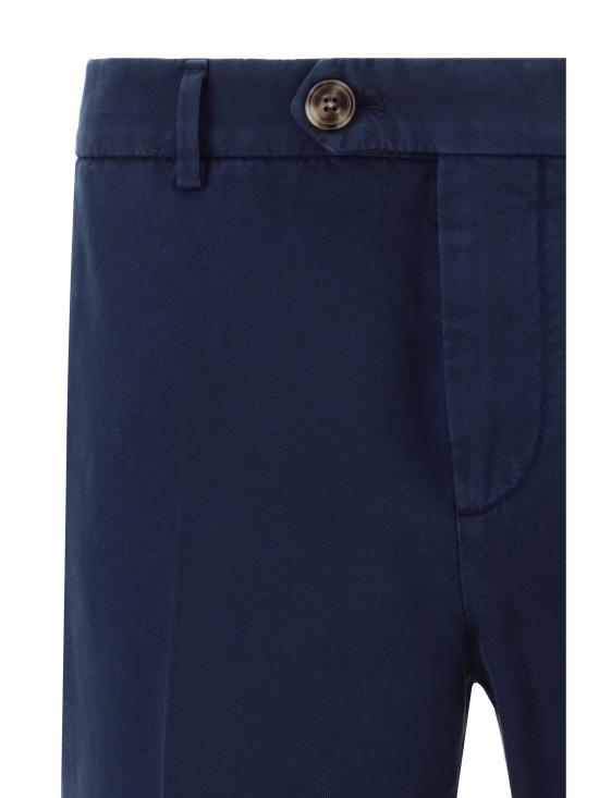 26FW 브루넬로 쿠치넬리 스트레이트 팬츠 M252DI1770 C2517 BLUE - BRUNELLO CUCINELLI