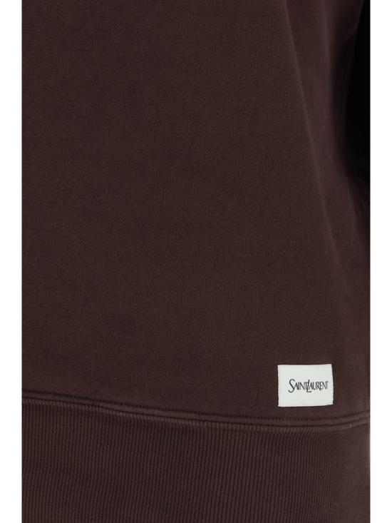  생로랑 긴팔 티셔츠 807761Y36SV2355 TAUPE FONCE DOM - SAINT LAURENT