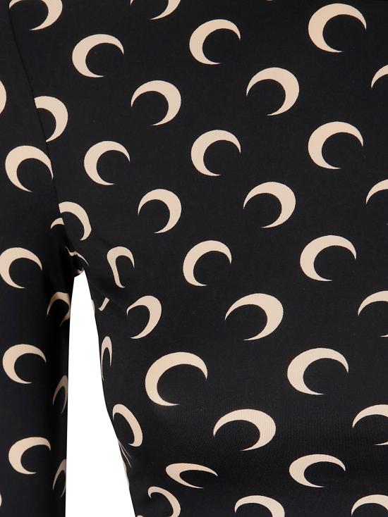 25FW 마린세르 긴팔 티셔츠 WTS005ACJER0001IT99 INVERSE TAN DOM - MARINE SERRE