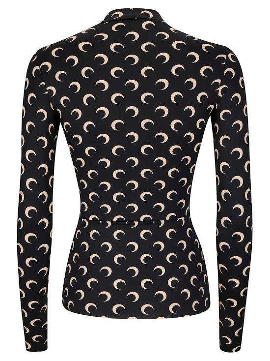 25FW 마린세르 긴팔 티셔츠 WTS005ACJER0001IT99 INVERSE TAN DOM - MARINE SERRE