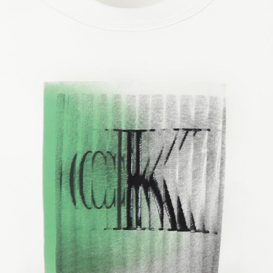 25SS [키즈] 캘빈클라인 티셔츠 24F CKIB0IB02356J IB0IB02356 CKS IVORY - CALVIN KLEIN