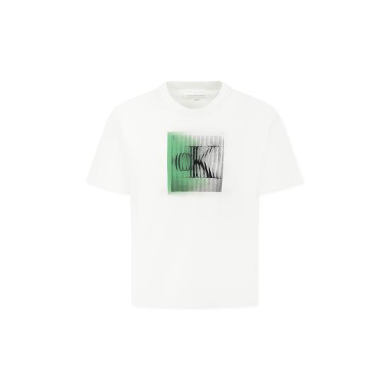 25SS [키즈] 캘빈클라인 티셔츠 24F CKIB0IB02356J IB0IB02356 CKS IVORY