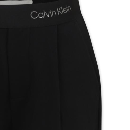 25SS [키즈] 캘빈클라인 스트레이트 팬츠 24F CKIG0IG02780J IG0IG02780 BEH BLACK - CALVIN KLEIN