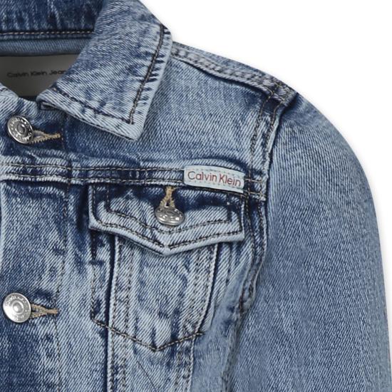 25SS [키즈] 캘빈클라인 데님 자켓 24F CKIG0IG02721J IG0IG02721 1BJ DENIM - CALVIN KLEIN