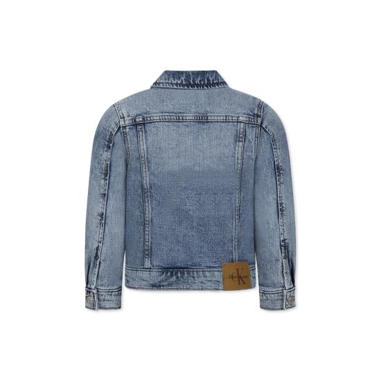 25SS [키즈] 캘빈클라인 데님 자켓 24F CKIG0IG02721J IG0IG02721 1BJ DENIM - CALVIN KLEIN