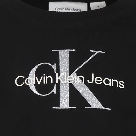 25FW [키즈] 캘빈클라인 니트/스웻셔츠 24F CKIG0IG02823J IG0IG02823 BEH BLACK - CALVIN KLEIN