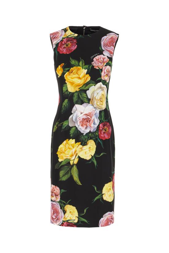 25SS 돌체앤가바나 원피스 F6TMSTFSA7B HN5IY PEONIE ROSE FDO NERO