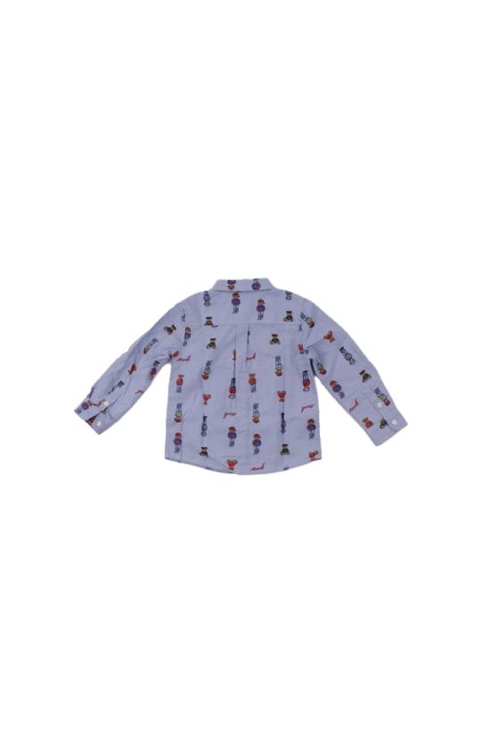 25SS [주니어] 게스 셔츠 N5RH00 W9CL0 FVY7 Blue - GUESS