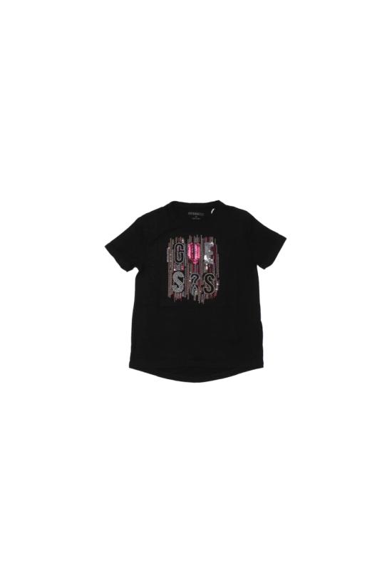 25SS [주니어] 게스 탑 J5RI19 KAPO0 JBLK Black