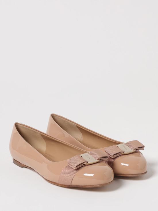 25SS 살바토레 페라가모 플랫 슈즈 01A181 753657 787 Blush Pink - SALVATORE FERRAGAMO