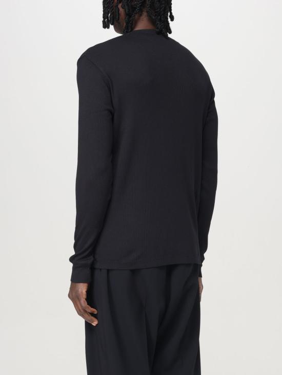 25FW 톰포드 긴팔 티셔츠 JHL014JMC048S25 LB999 Black - TOMFORD