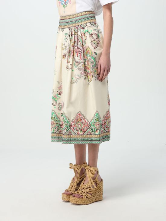 25SS 에트로 스커트 WRFA011299SP5B8 X0802 White - ETRO