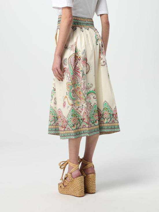 25SS 에트로 스커트 WRFA011299SP5B8 X0802 White - ETRO