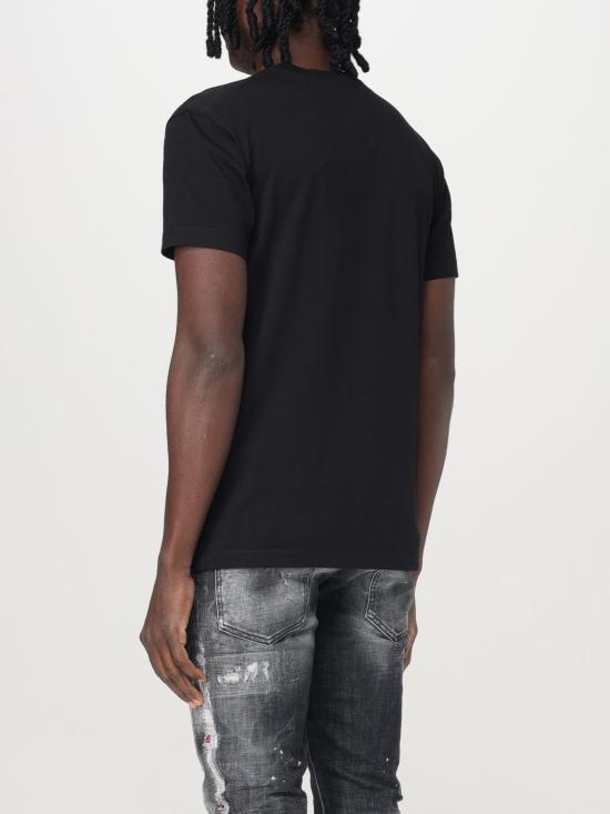 25FW 디스퀘어드2 반팔 티셔츠 S79GC0003D20020 900 Black - DSQUARED2