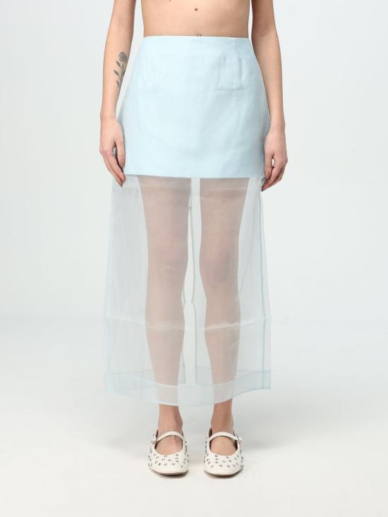 25FW 짐머만 롱 스커트 2821SR251 MINT Green