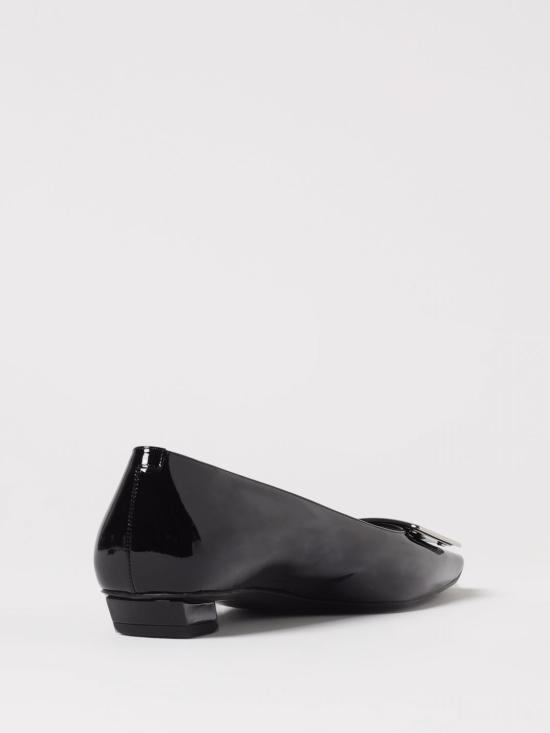 26SS 로저비비에 플랫 슈즈 RVW00700920D1P B999 Black - ROGER VIVIER