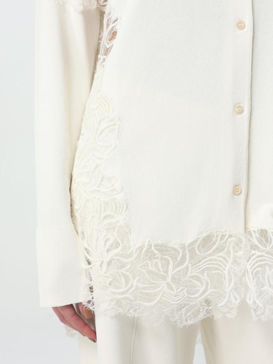 25SS 에르마노 설비노 블라우스 D465N311APLGIKT 14800 White - ERMANNO SCERVINO