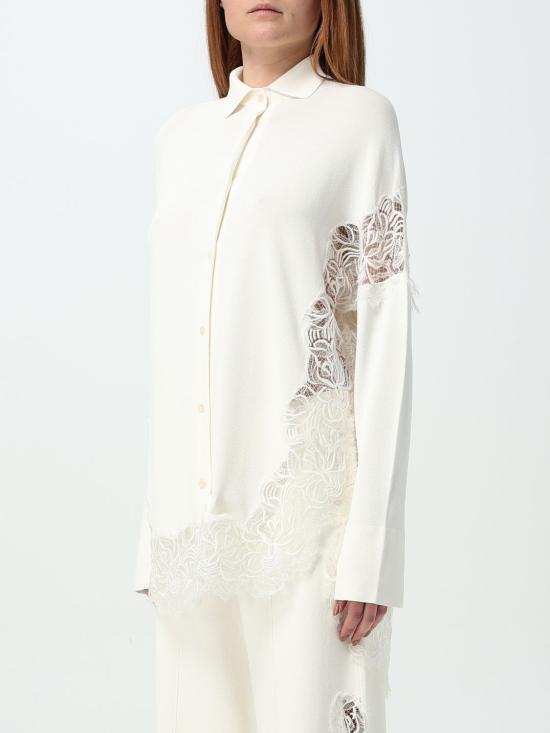 25SS 에르마노 설비노 블라우스 D465N311APLGIKT 14800 White - ERMANNO SCERVINO