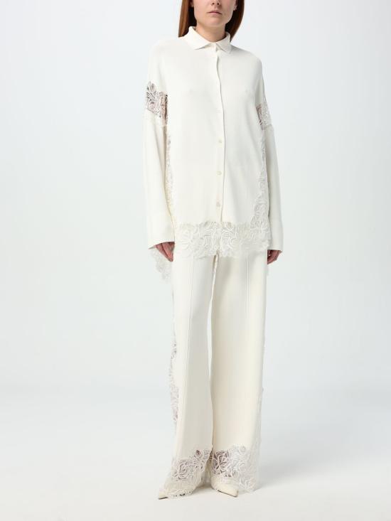 25SS 에르마노 설비노 블라우스 D465N311APLGIKT 14800 White - ERMANNO SCERVINO