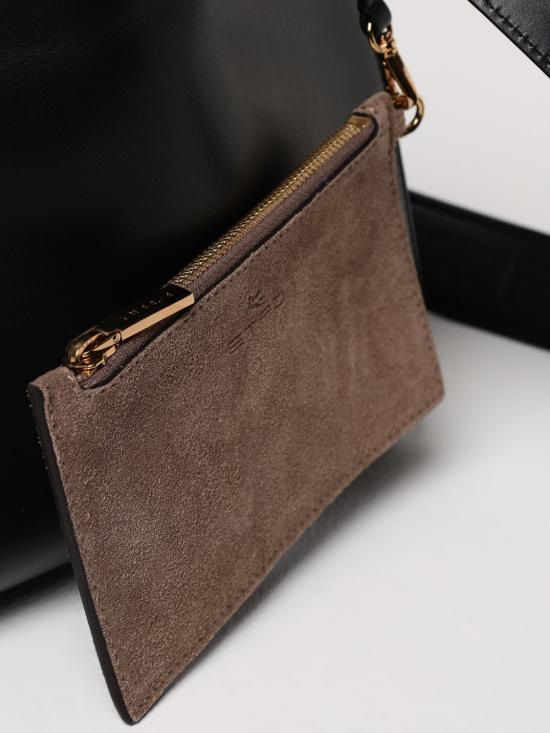 25SS 에트로 숄더백 WP1B0002AU022 N0000 Black - ETRO