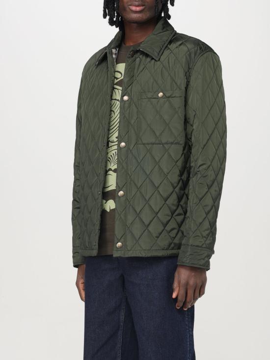 25FW 버버리 퀼팅 나일론 오버셔츠 8100843 Beige - BURBERRY