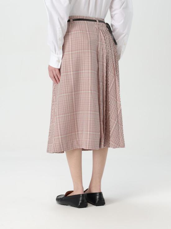 25SS 보테가베네타 스커트 811228V4Z81 9460 Pearl - BOTTEGA VENETA